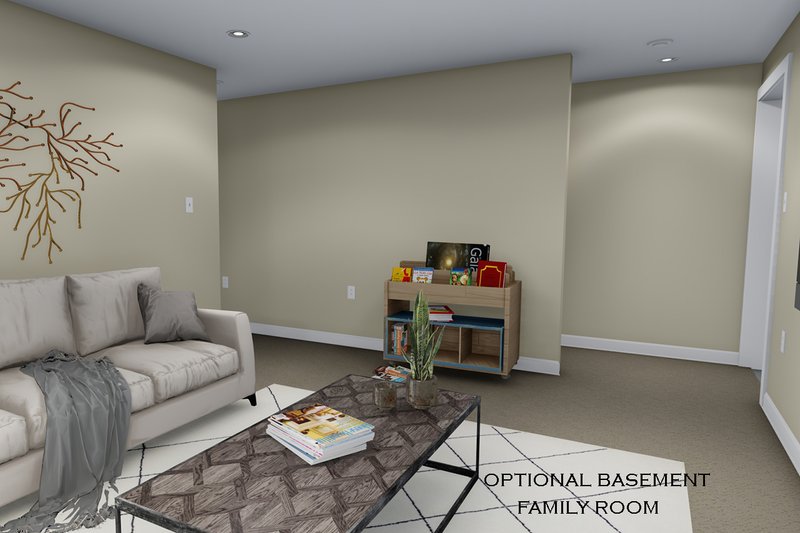 House Blueprint - Future Lower Level Family Room