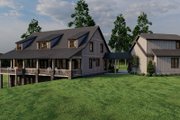 Farmhouse Style House Plan - 5 Beds 3 Baths 2761 Sq/Ft Plan #923-329 