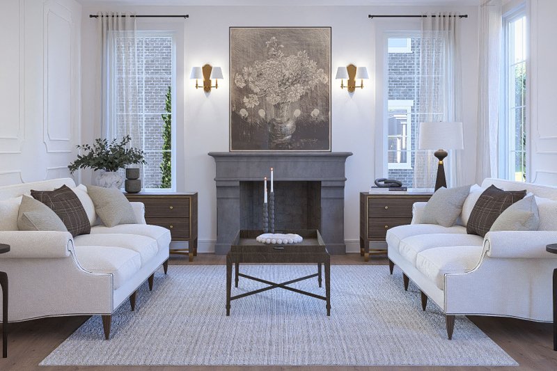 Dream House Plan - Interior - Family Room 2 for Victorian House Plan #455-776 - 4 bed, 2.5 bath