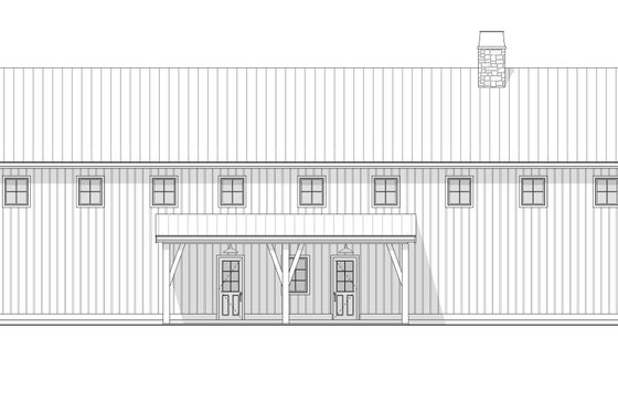 Exterior - Other Elevation for Barndominium House Plan #1114-54 - 3 bed, 2.5 bath