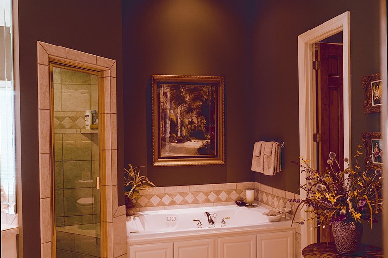 Architectural House Design - Interior - Master Bathroom 1 for Classical House Plan #45-626 - 4 bed, 4.5 bath