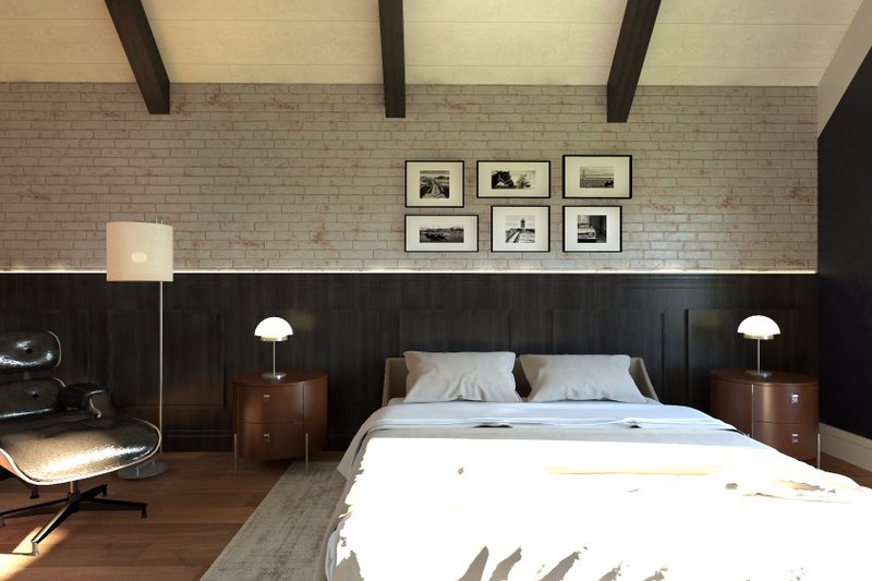 Dream House Plan - Interior - Bedroom 1 for Country House Plan #1064-308 - 1 bed, 1 bath