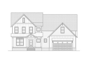 Exterior - Front Elevation 4 for Farmhouse House Plan #1080-29 - 4 bed, 3 bath