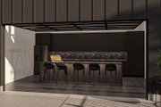 Modern Style House Plan - 2 Beds 2 Baths 2785 Sq/Ft Plan #455-392 