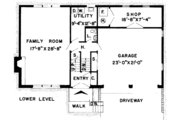 European Style House Plan - 3 Beds 2.5 Baths 2491 Sq/Ft Plan #312-558 