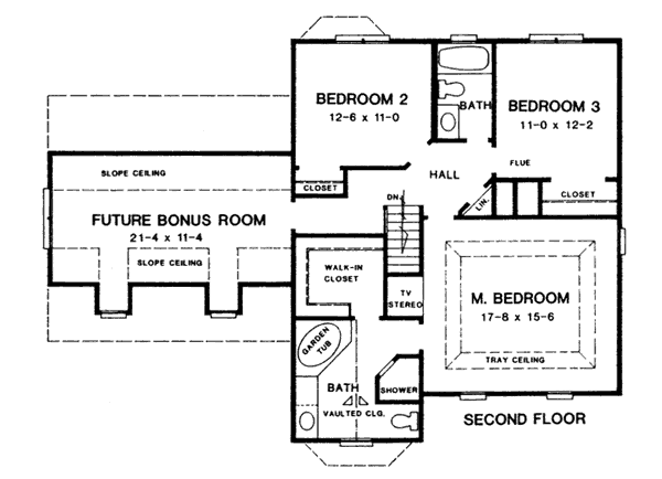 Victorian Floor Plan - Upper Floor Plan #10-235