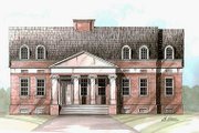 Classical Style House Plan - 4 Beds 3 Baths 2497 Sq/Ft Plan #119-284 