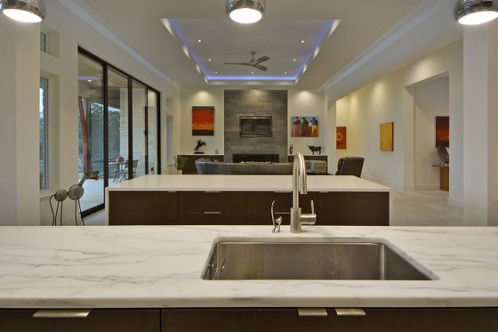 Interior - Kitchen 1 for Contemporary House Plan #935-18 - 4 bed, 4 bath