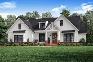 Craftsman Exterior - Front Elevation Plan #1067-2