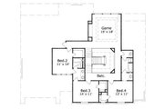 European Style House Plan - 4 Beds 3.5 Baths 3600 Sq/Ft Plan #411-767 