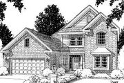 Traditional Style House Plan - 3 Beds 2.5 Baths 1955 Sq/Ft Plan #20-173 