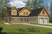 Bungalow Style House Plan - 3 Beds 2.5 Baths 2600 Sq/Ft Plan #117-546 