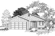Ranch Style House Plan - 3 Beds 1 Baths 1139 Sq/Ft Plan #70-1017 