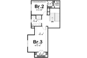 Farmhouse Style House Plan - 3 Beds 2.5 Baths 2454 Sq/Ft Plan #455-440 