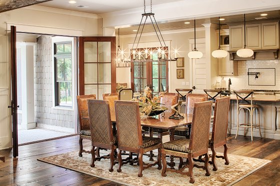 Interior - Dining Room for Country House Plan #928-320 - 4 bed, 4.5 bath