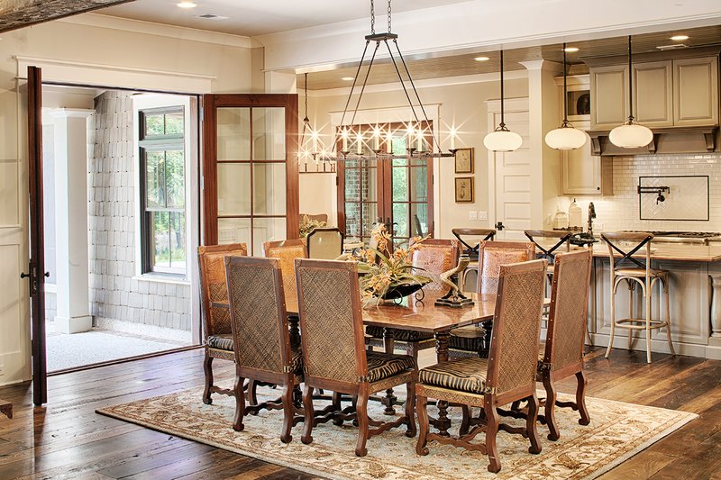 Architectural House Design - Interior - Dining Room for Country House Plan #928-320 - 4 bed, 4.5 bath