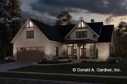 Cottage Style House Plan - 3 Beds 2 Baths 1398 Sq/Ft Plan #929-1201 Exterior 