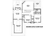 European Style House Plan - 3 Beds 3 Baths 2686 Sq/Ft Plan #81-793 
