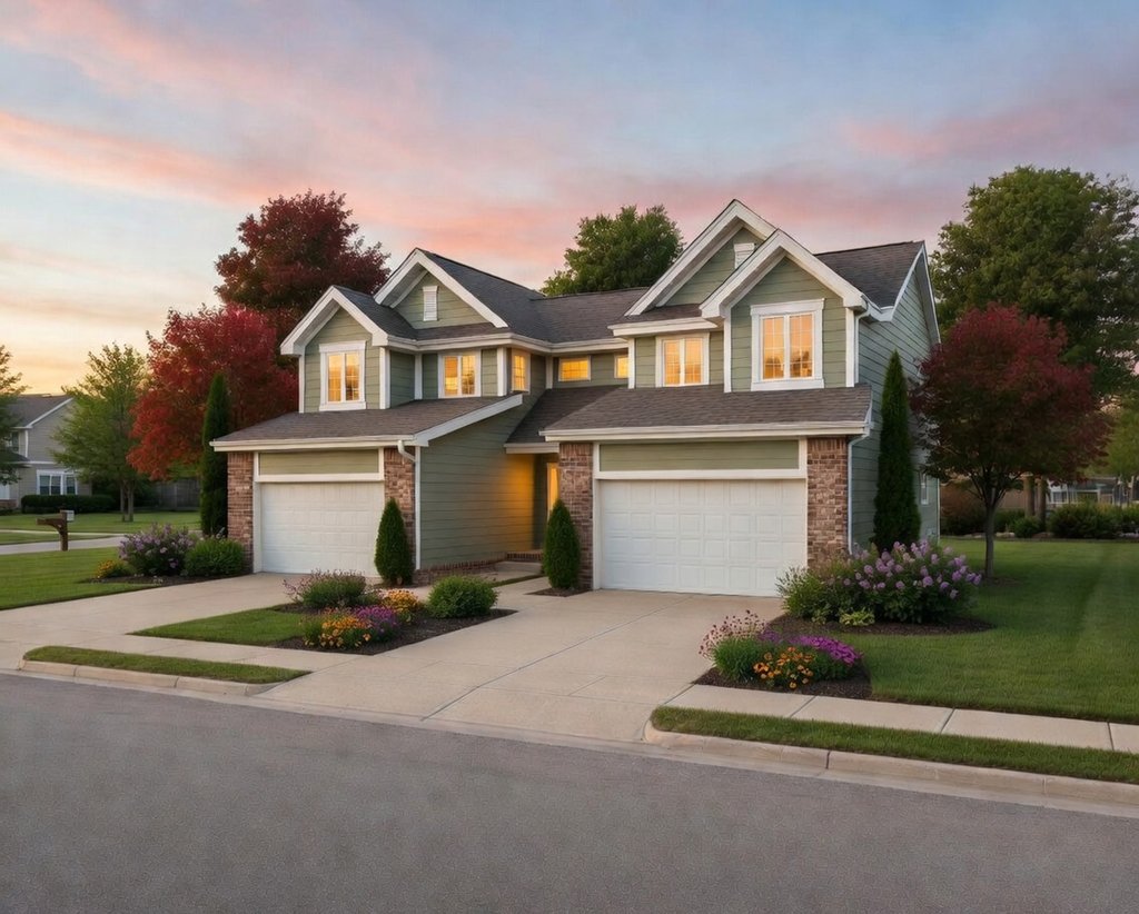 Exterior - Front Elevation 2 for Traditional House Plan #20-2093 - 3 bed, 2.5 bath