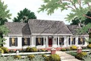 Southern Style House Plan - 3 Beds 2 Baths 1670 Sq/Ft Plan #406-128 