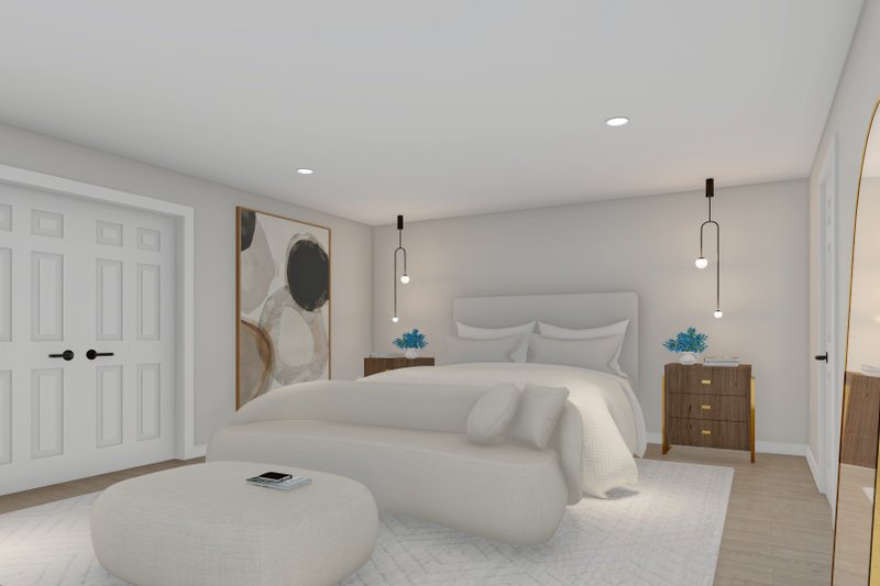 Architectural House Design - Interior - Master Bedroom 2 for Farmhouse House Plan #1060-178 - 4 bed, 2.5 bath