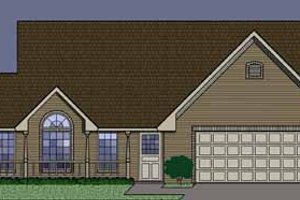 Traditional Exterior - Front Elevation Plan #65-102