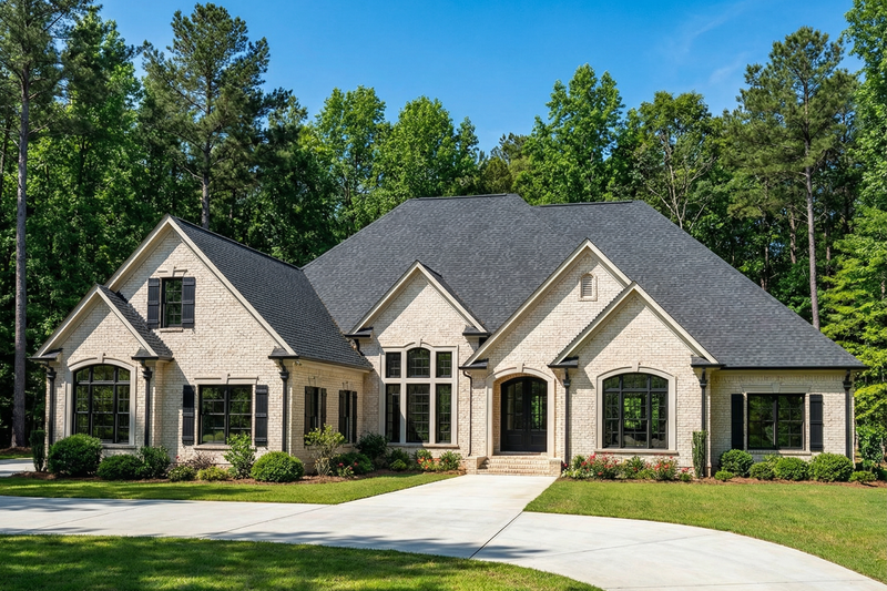 Home Plan - European Exterior - Front Elevation Plan #17-2477