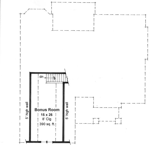 Craftsman Floor Plan - Other Floor Plan #51-516