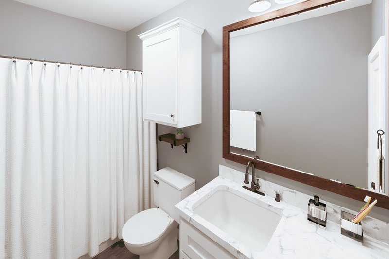 House Plan Design - Interior - Bathroom for Ranch House Plan #44-239 - 3 bed, 2 bath