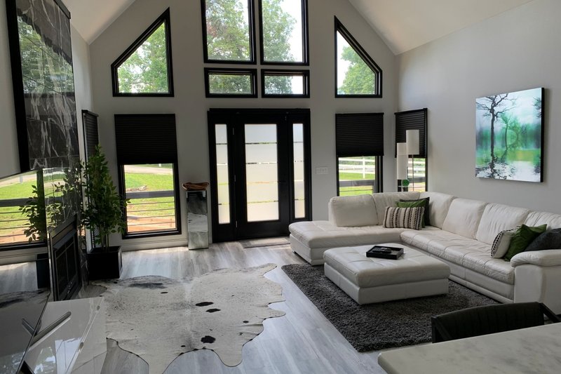 Home Plan - Interior - Family Room for Country House Plan #932-35 - 2 bed, 2 bath