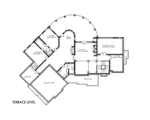 Dream House Plan - Ranch Floor Plan - Other Floor Plan #54-520