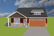 Ranch Style House Plan - 4 Beds 2 Baths 1500 Sq/Ft Plan #423-69 