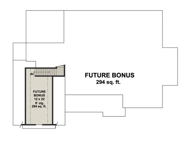 House Blueprint - Farmhouse Floor Plan - Other Floor Plan #51-1157
