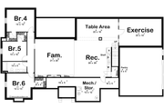 Modern Style House Plan - 3 Beds 2.5 Baths 2918 Sq/Ft Plan #455-372 