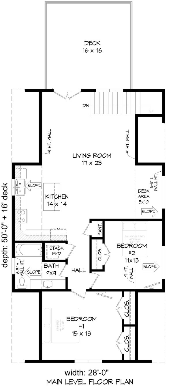 Architectural House Design - Country Floor Plan - Upper Floor Plan #932-1388