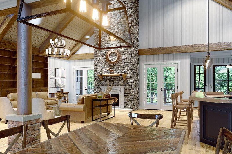 Dream House Plan - Interior - Other for Country House Plan #54-453 - 4 bed, 4.5 bath