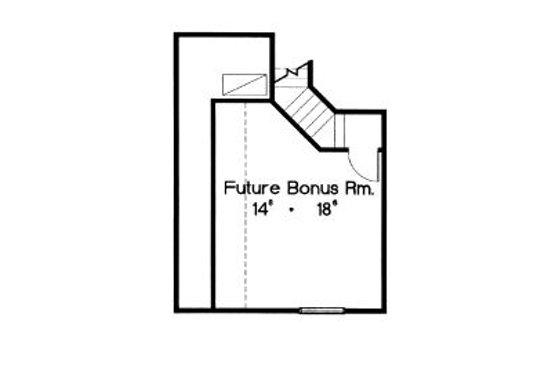 Floor Plan - Other Floor for Cottage House Plan #417-217 - 4 bed, 3 bath