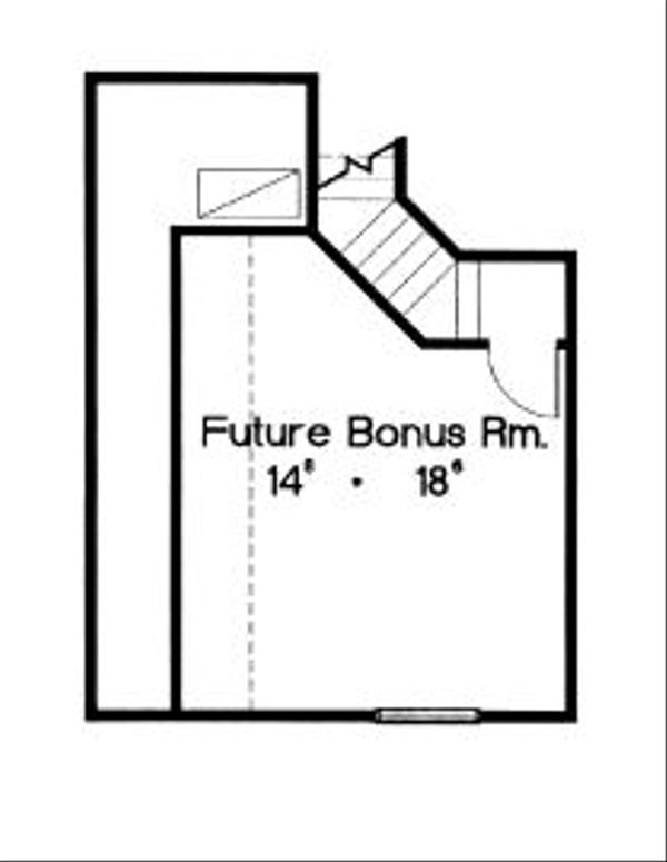 Cottage Floor Plan - Other Floor Plan #417-217