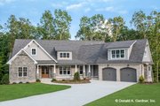 Craftsman Style House Plan - 3 Beds 2 Baths 2025 Sq/Ft Plan #929-1040 