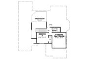 Southern Style House Plan - 3 Beds 3 Baths 2168 Sq/Ft Plan #34-168 