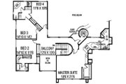 Modern Style House Plan - 5 Beds 5.5 Baths 5070 Sq/Ft Plan #60-654 