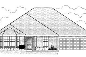 Traditional Exterior - Front Elevation Plan #65-445