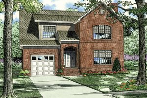 Traditional Exterior - Front Elevation Plan #17-212