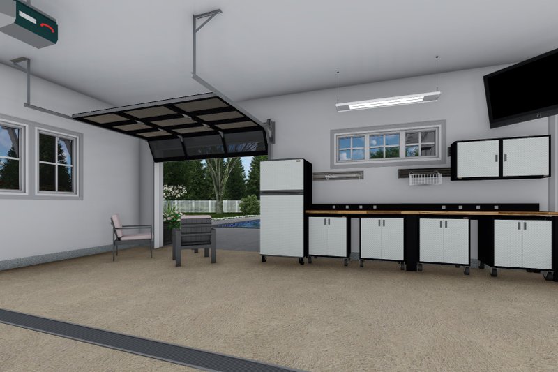 Home Plan - Garage