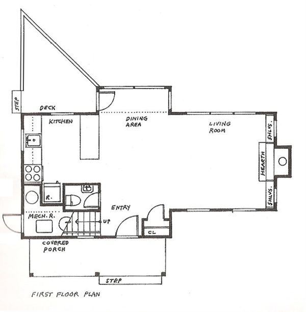 Farmhouse Floor Plan - Main Floor Plan #510-3
