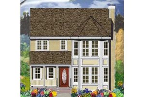 Farmhouse Exterior - Front Elevation Plan #3-197