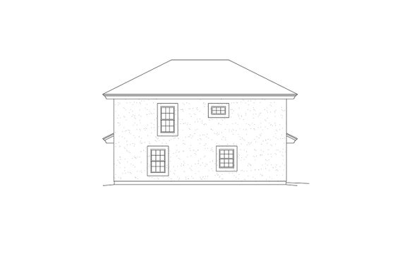 Exterior - Other Elevation for Mediterranean House Plan #57-698 - 1 bed, 1 bath