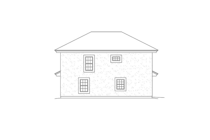 Dream House Plan - Exterior - Other Elevation for Mediterranean House Plan #57-698 - 1 bed, 1 bath