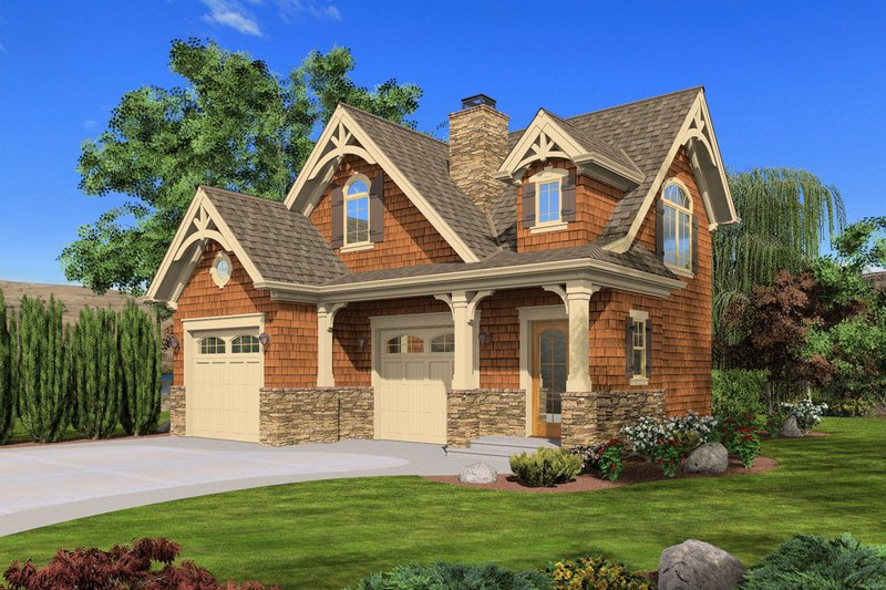 Home Plan - 800 square foot cottage