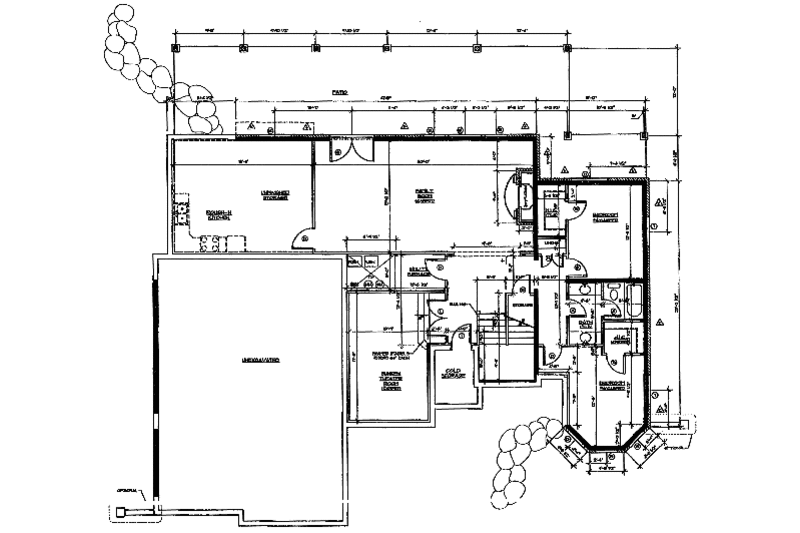 European Style House Plan - 5 Beds 3.5 Baths 2831 Sq/Ft Plan #5-191 ...